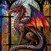 Pterodactyl - 11CT Counted Cross Stitch - 40*40cm - Dragon