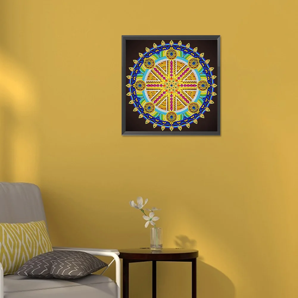 Special Shape Diamond Painting 30*30cm - Mandala