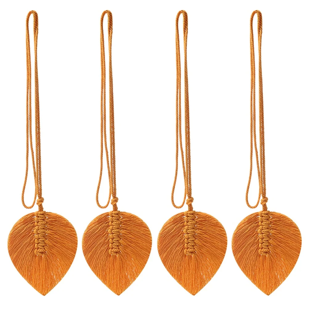 Macrame Curtain Tiebacks Boho Home Decor Curtain for Living Room Holdback Window Fringe Curtains Room Bedroom Decoration GIft