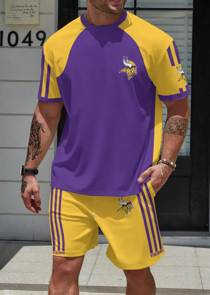 Minnesota Vikings Limited Edition Top And Shorts Two-Piece Suits