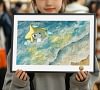 A3 & 4K Size Jirachi Decorative Painting - Pokemon - HuangGua Studio
