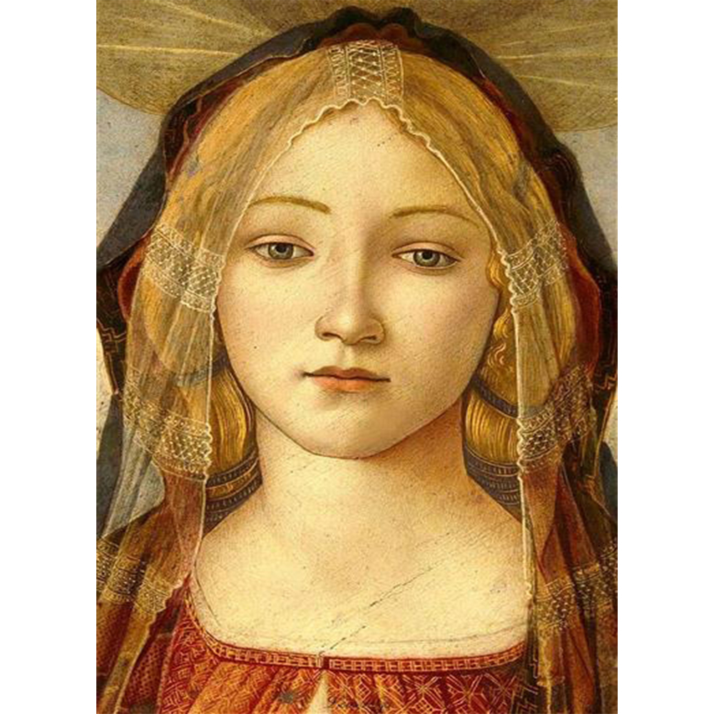 

40*50CM-Round Drill Diamond Painting-Botticelli, 501 Original