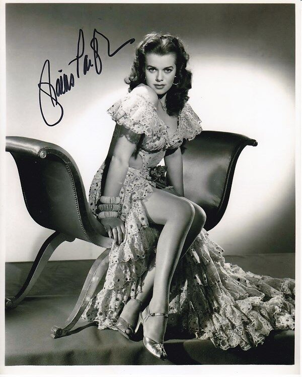 JANIS PAIGE Signed Autographed Photo Poster painting