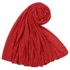 Plain Color Women Sweat Cloth Long Hijab Scarf Shawl