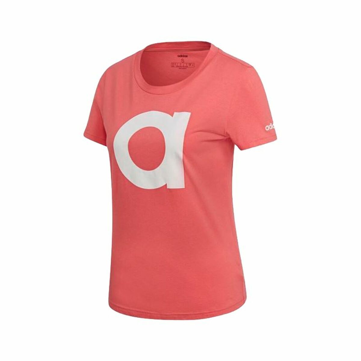 Women&rsquo;s Short Sleeve T-Shirt Adidas Essentials Light Pink