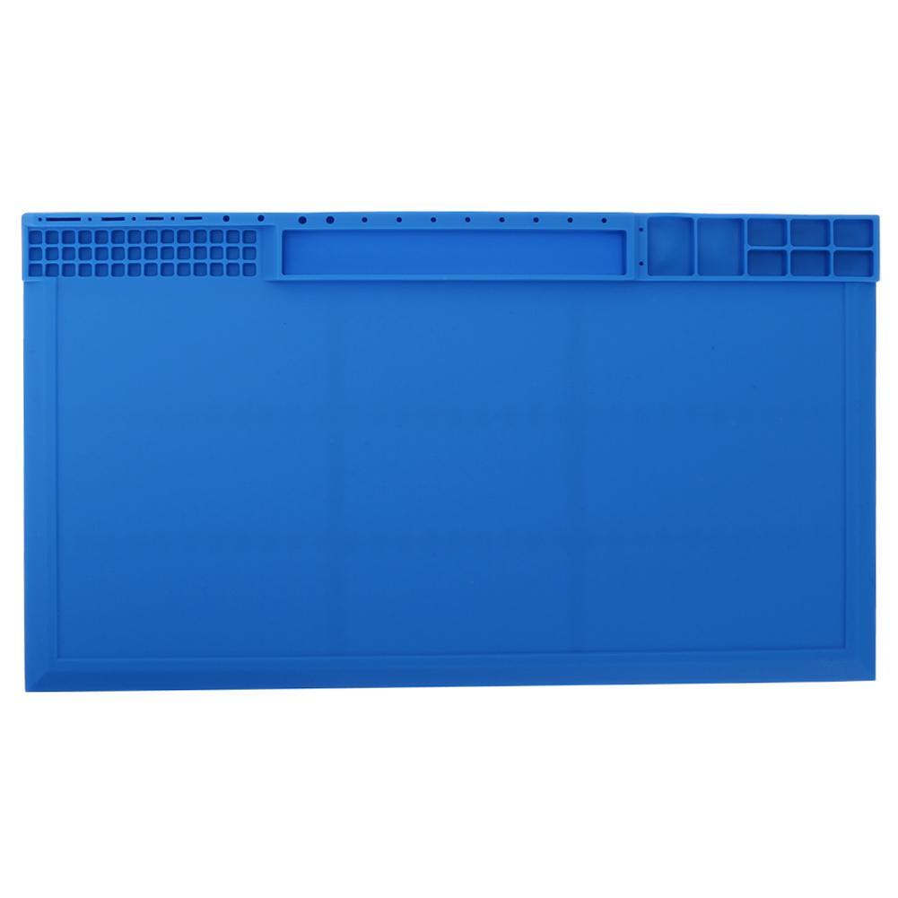 

Heat Insulation Desk Platform Pad for Smart Phone Electronic Maintenance, Navy blue, 501 Original