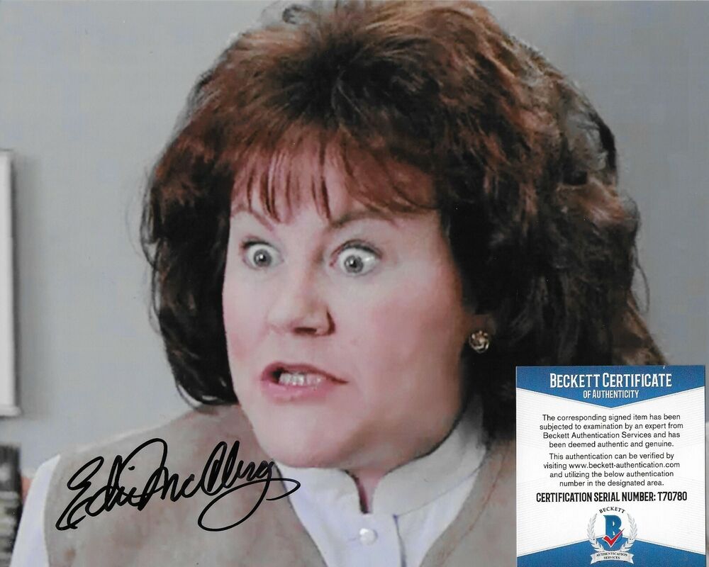 Edie McClurg Ferris Bueller's Day Off Original Signed 8X10 Photo Poster painting w/Beckett