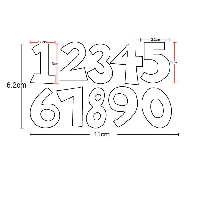 Craft Dies Metal Cutting Dies Cut Die Mold Alphabets Letter Number Scrapbooking Dies Paper Knife Mould Blade Punch Stencils Dies