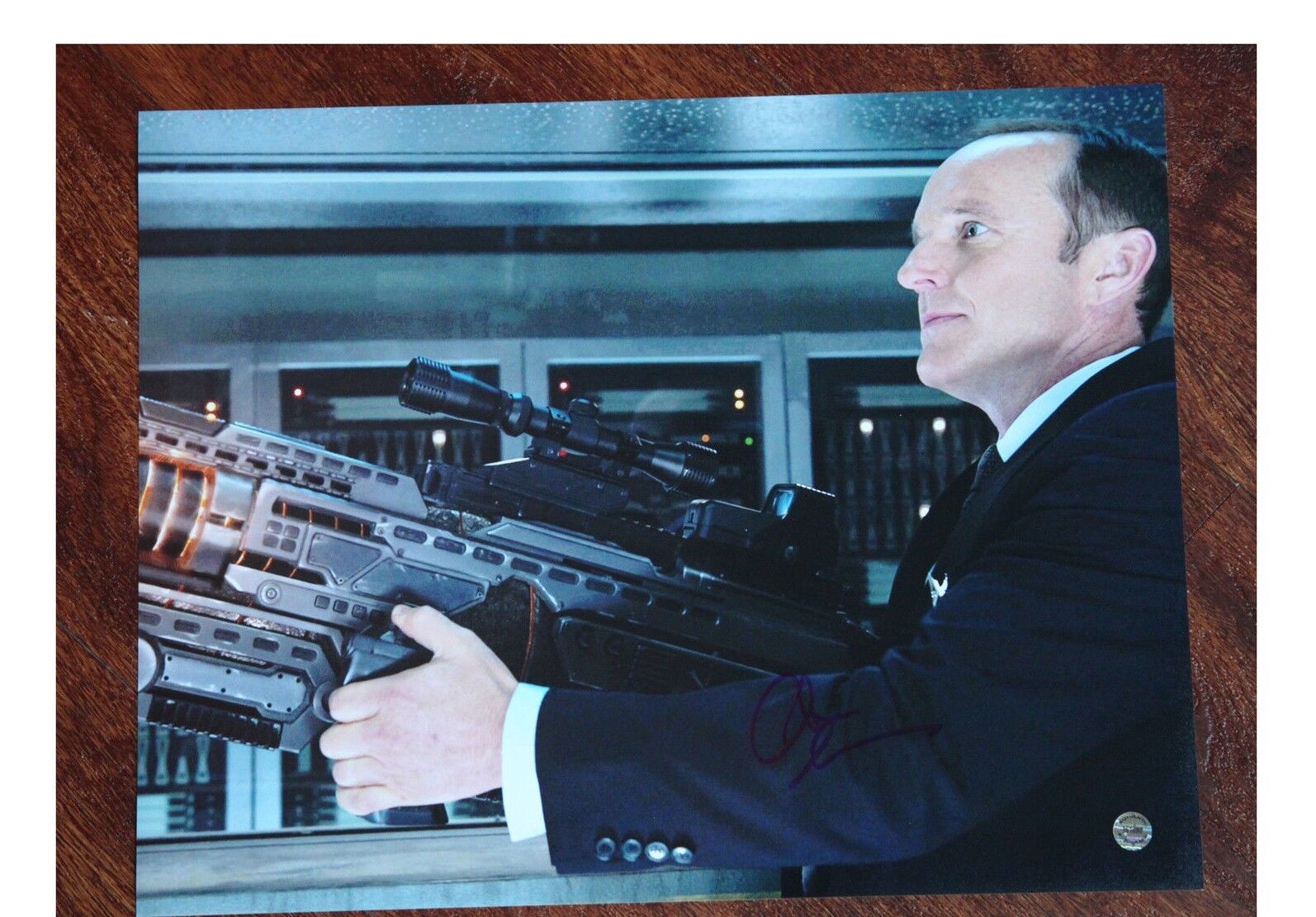 GFA The Avengers * CLARK GREGG * Signed 11x14 Photo Poster painting MH5 COA