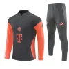 Bayern 25-26 1/4 Zip Tracksuit dark gray Player Version Chandal