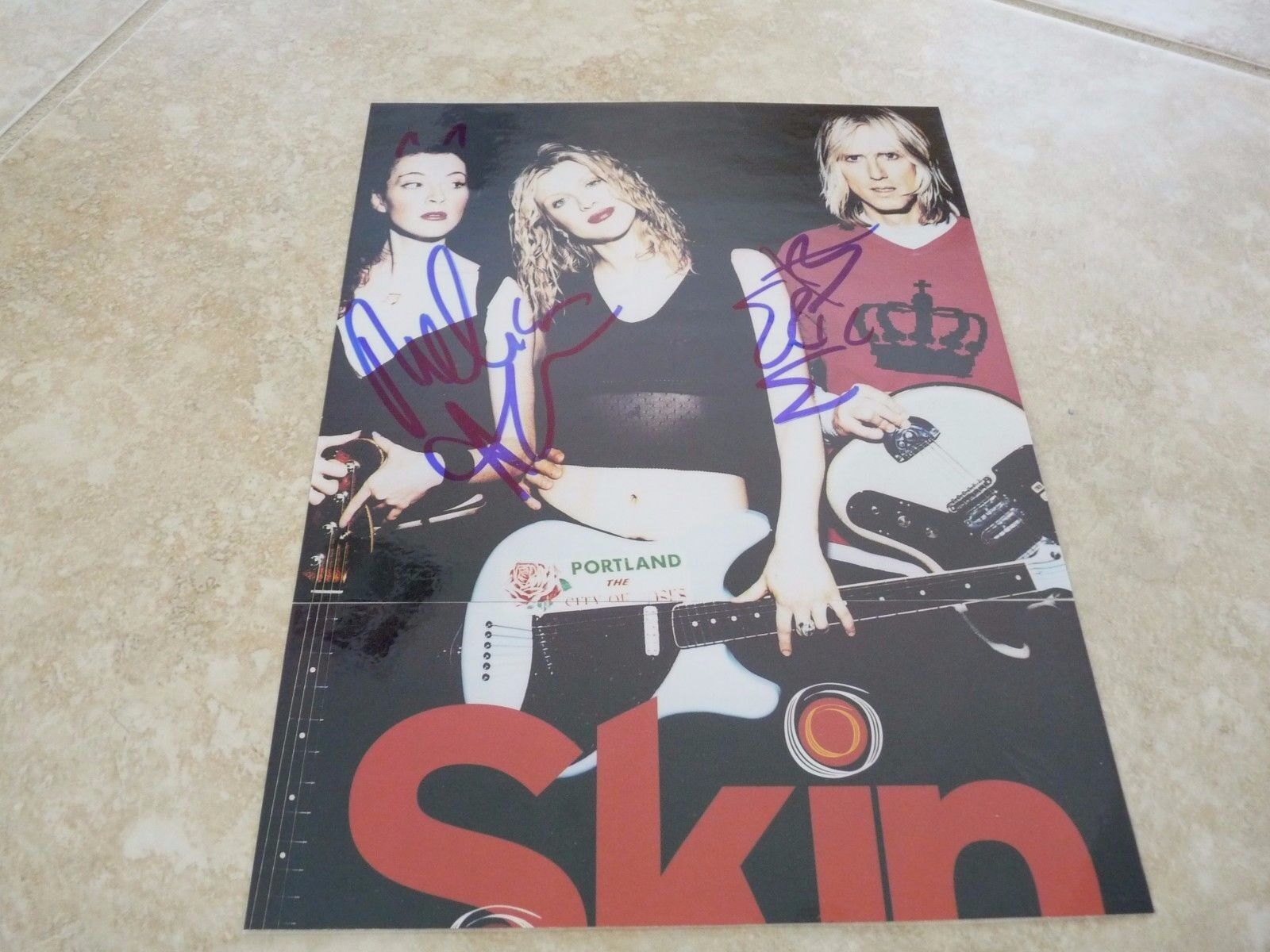 Hole Eric & Melissa Signed Autographed 8.5 x 11 Laminated Photo Poster painting PSA Guaranteed 4