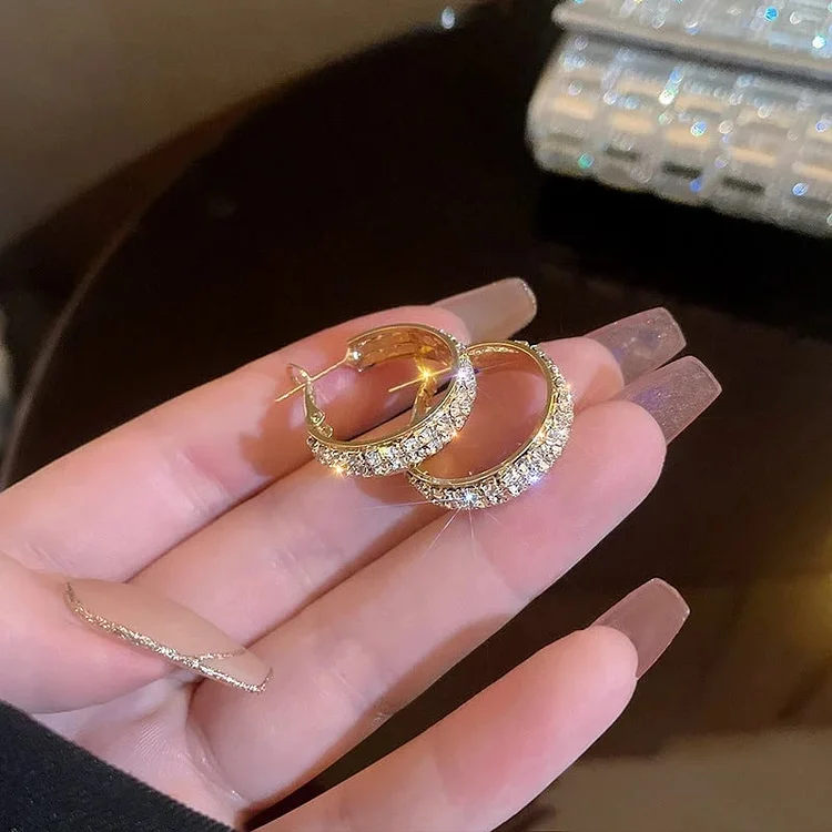 🔥🔥Sparkle Small Hoop Earrings 