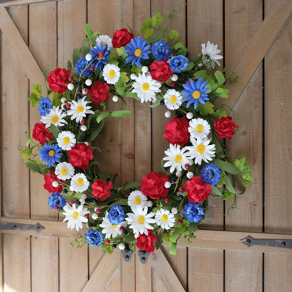 New American Independence Day Wreath Props Ornaments