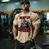 Reaper Gym Printed Washed T-shirt by Inlyline