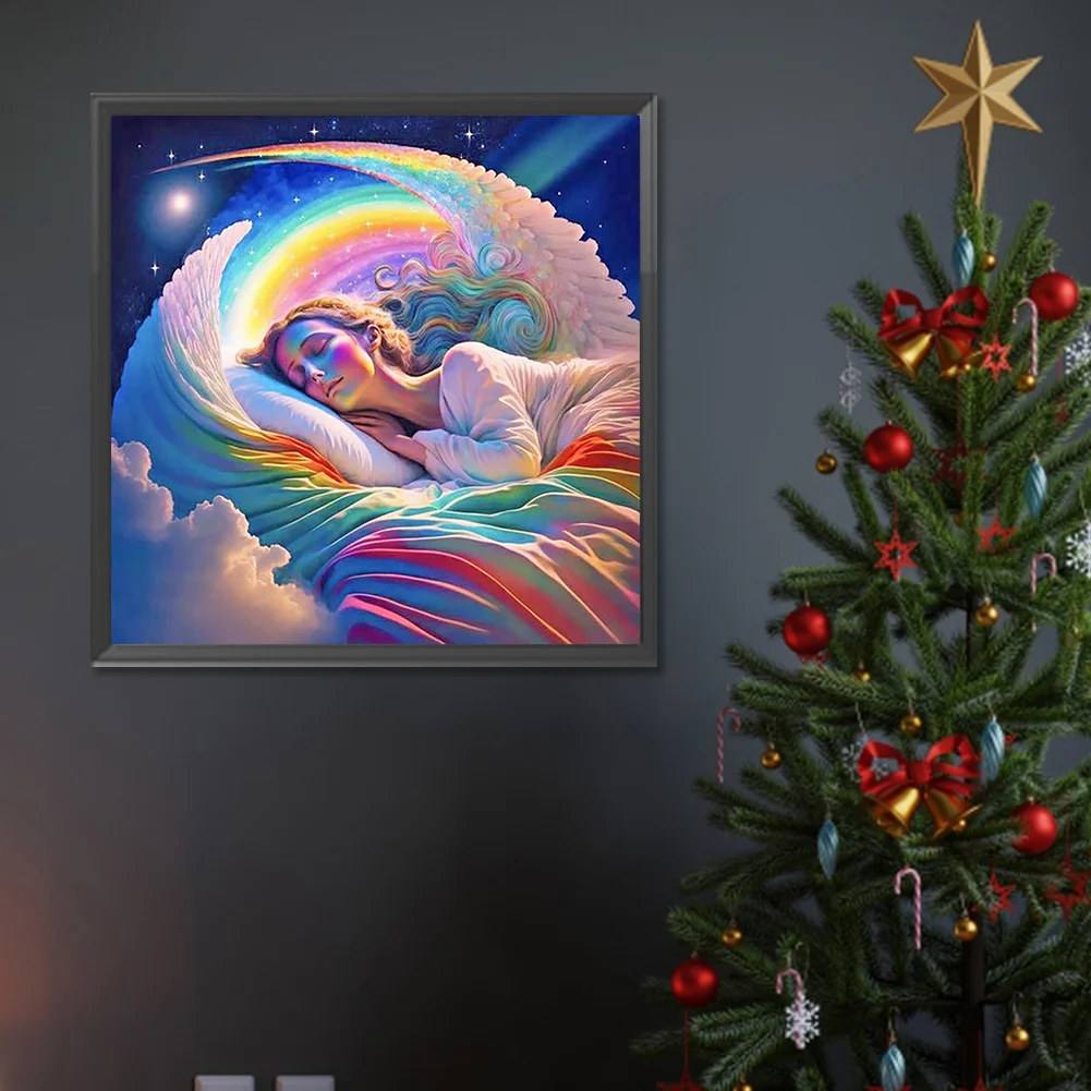 Full Round Diamond Painting 30*30cm - Sweet Dream Angel