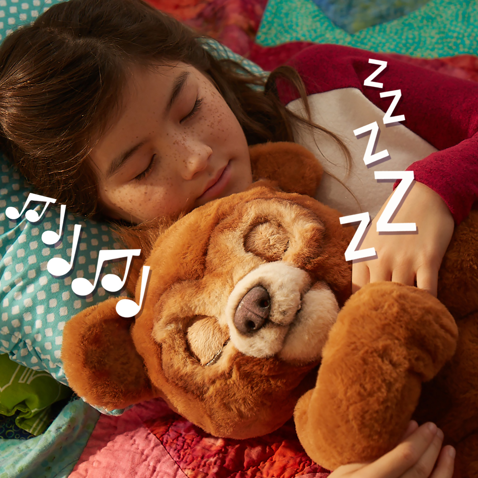 The Curious Bear Interactive Plush Toy