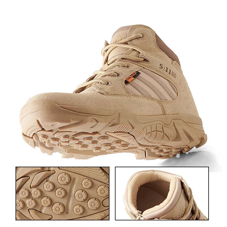 Men'S Outdoor Hiking Shoes Military Boots