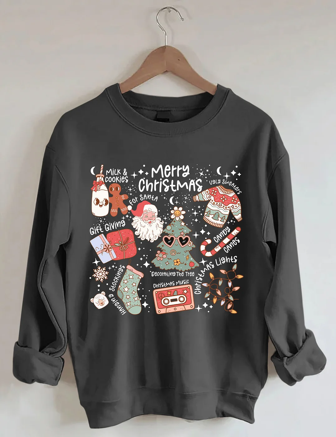 Retro Christmas Sweatshirt