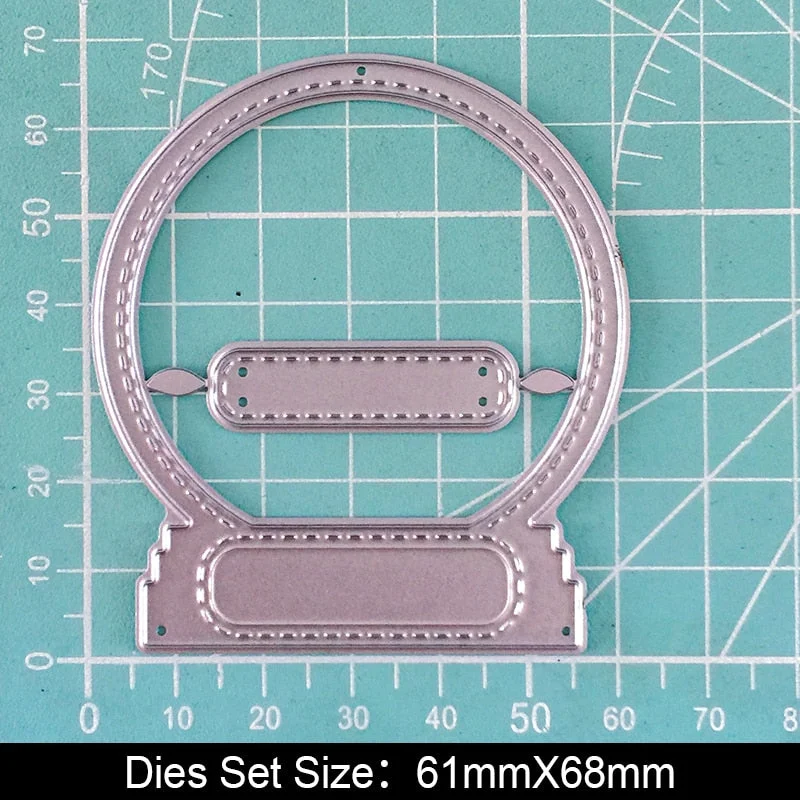 Pentagram Bottle Air Ball Star Craft Metal Cutting Dies for DIY Scrapbook Paper Cards Embossed Decorative