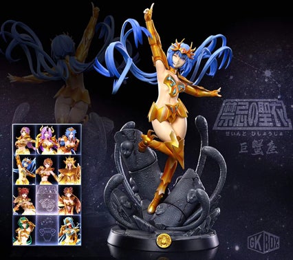 Cancer & Pisces - Saint Seiya Resin Statue - GK-BOX Studios [Pre-Order]-shopify