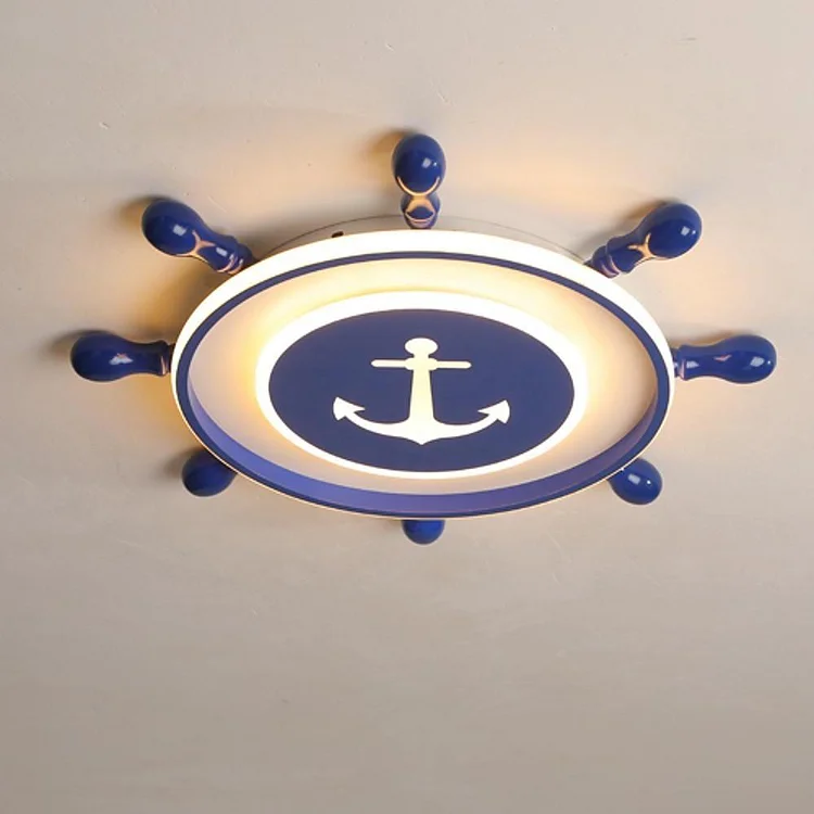 Anchor Insignia Flush Mount Ceiling Light Novelty LED Light - Appledas
