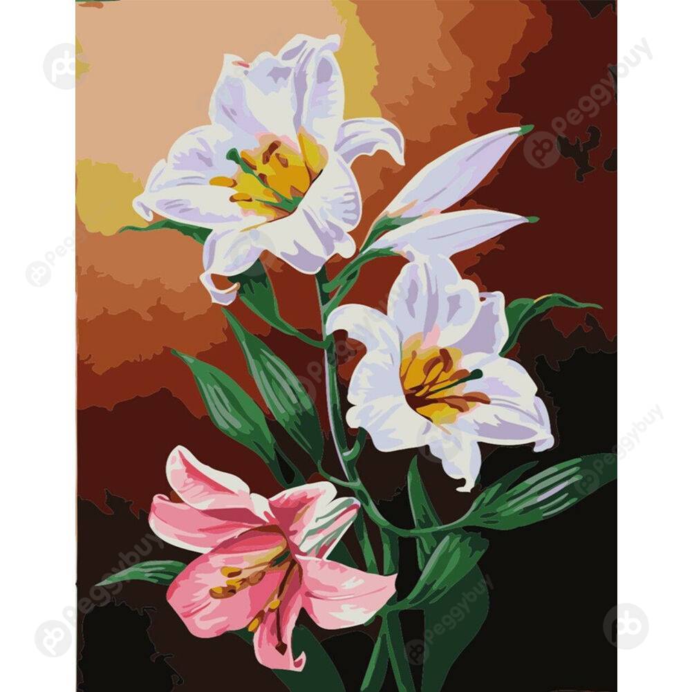 

40*50CM Paint By Numbers-Flower, 501 Original