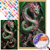 (40*70cm)Dragon - Round Partial AB Drill Diamond Painting