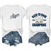 Dodgers Back To Back Champions Tee