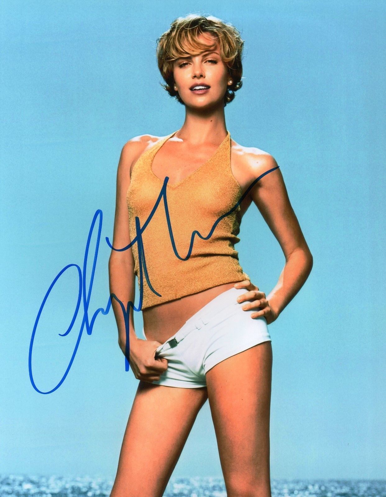 CHARLIZE THERON AUTOGRAPHED SIGNED A4 PP POSTER Photo Poster painting PRINT 34