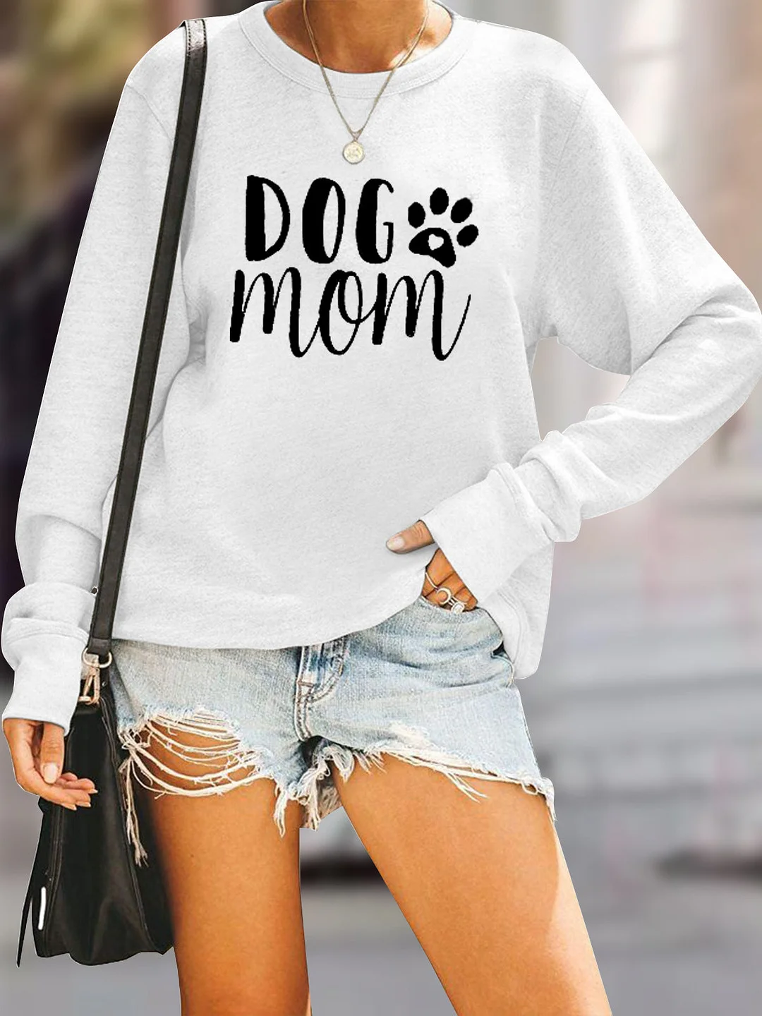 DOG MOM Sweatshirt