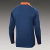 2024/2025 Manchester United Half-Pull Training Suit Royal Blue Football Shirt 1:1 Thai Quality