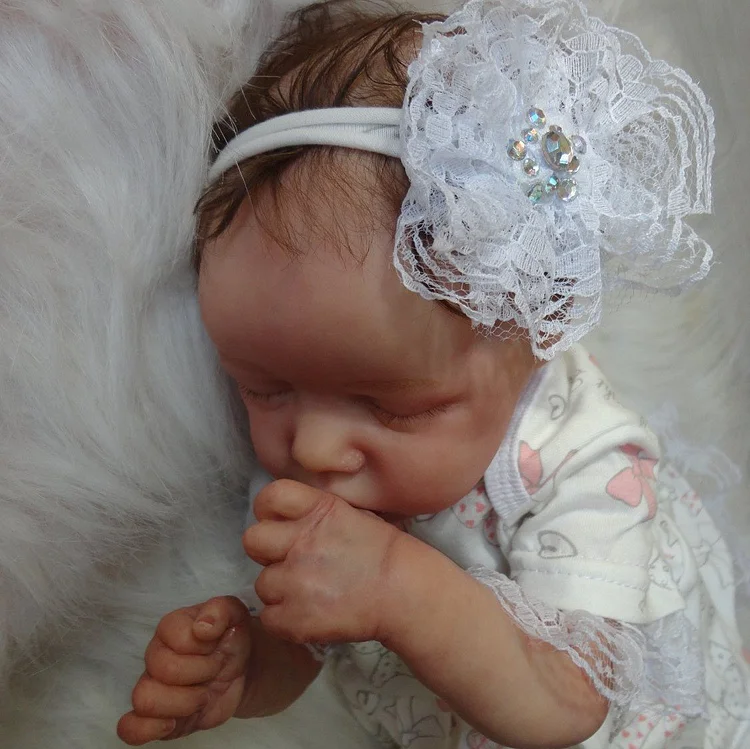  17" Knuddeliger Griff Lebensechte Madilyn Reborn Babypuppe Mädchen - RSDP-Rebornbabypuppen-Rebornbabypuppen.de®