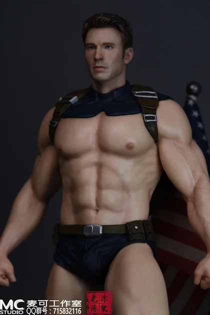 In-stock MC Studio - Marvel Captain America 1/6 Statue(GK) (Adult 18+)-