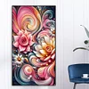 (40*70cm)Flower - Full Round Drill Diamond Painting