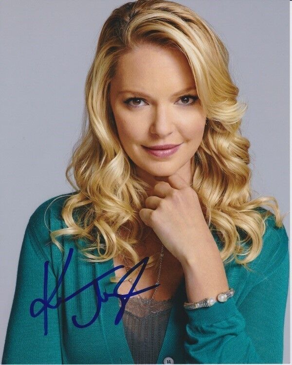 KATHERINE HEIGL Signed Autographed Photo Poster painting