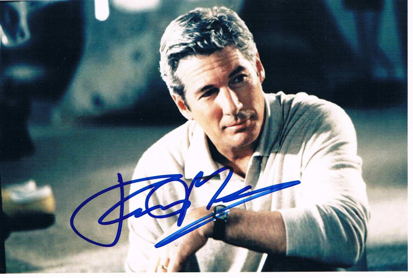 Richard Gere 1949- genuine autograph signed 5x7