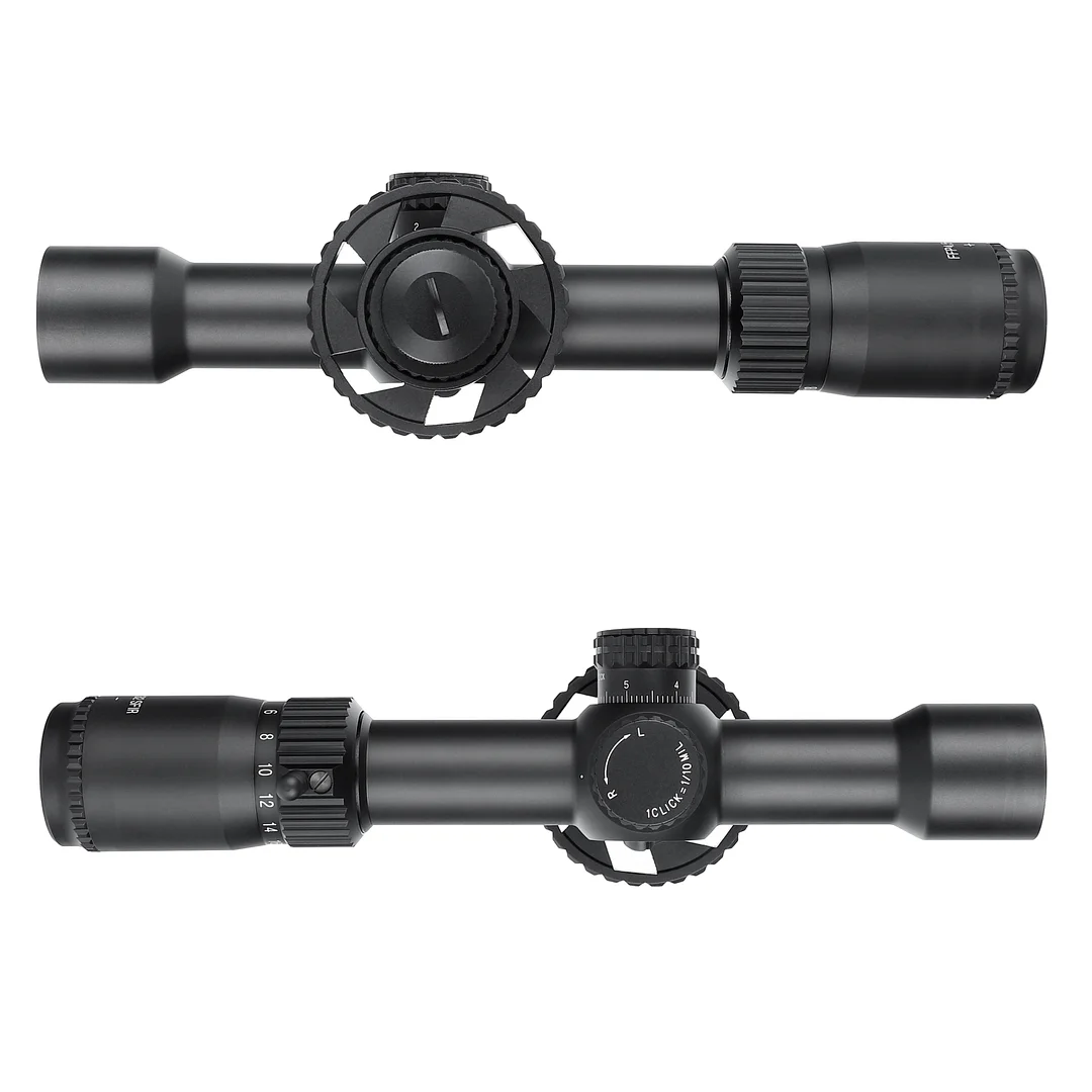 ohhunt® FFP 4.5-18X32 SFIR First Focal Plane 11 Level Red Illuminator Side Parallax Tactical FFP Scope 