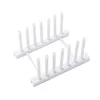 Home&Living Daily Kitchen Dish Shelf Rack Plastic Storage Shelf Water Filtering Rack for Dining Cover Pot Bowl Dish