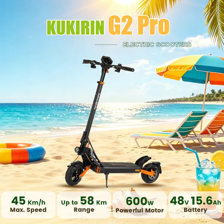 KUKIRIN G2 Pro Electric Scooter | 720WH Power | 48V 15.6Ah Battery [Pre-Order]