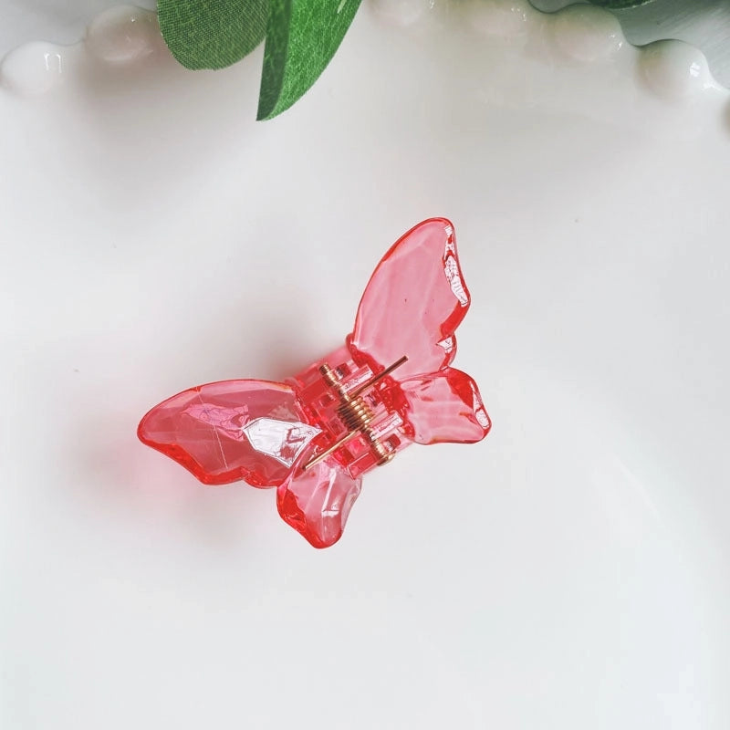 Fashion Butterfly Plastic Hair Claws 1 Piece