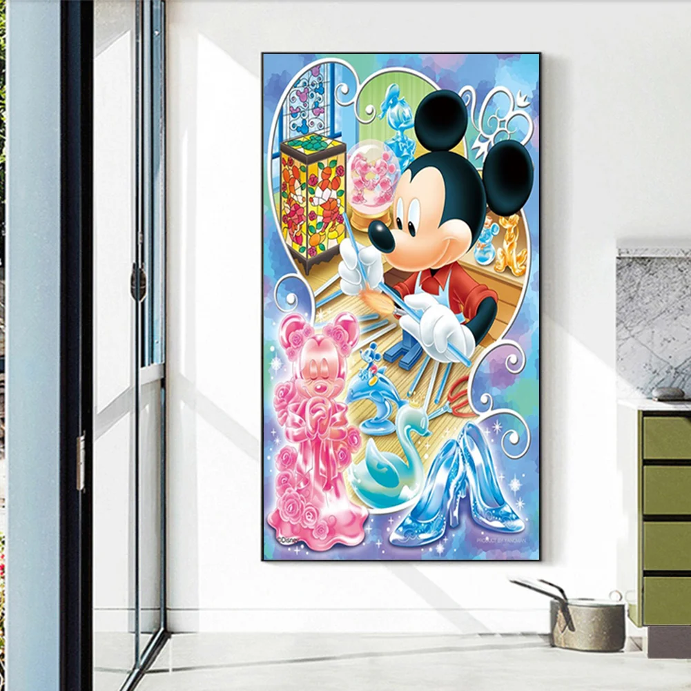 Full Round Diamond Painting 30*50cm - Mickey