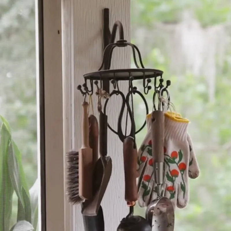 Iron Hook Rack