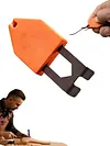 Rope Anchor Hook Portable Chalk Line Anchor Hook Tool Multifunctional Ropes Management Tools One-Handed Fixing Quick Release Utility Hooks Carpentry Tools and Accessories