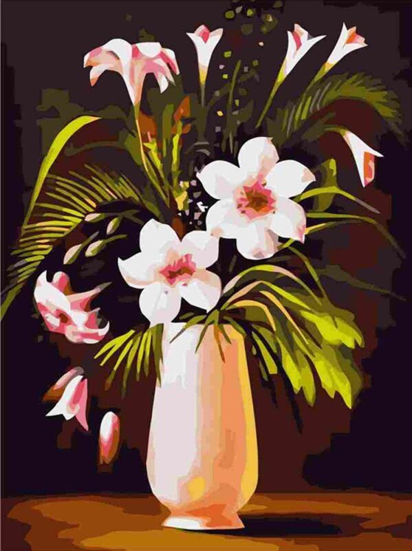 

Flowers In A Vase – Paint By Numbers - 40*50CM, 501 Original