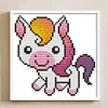 Pony -11CT Stamped Cross Stitch Kit(18*18cm)