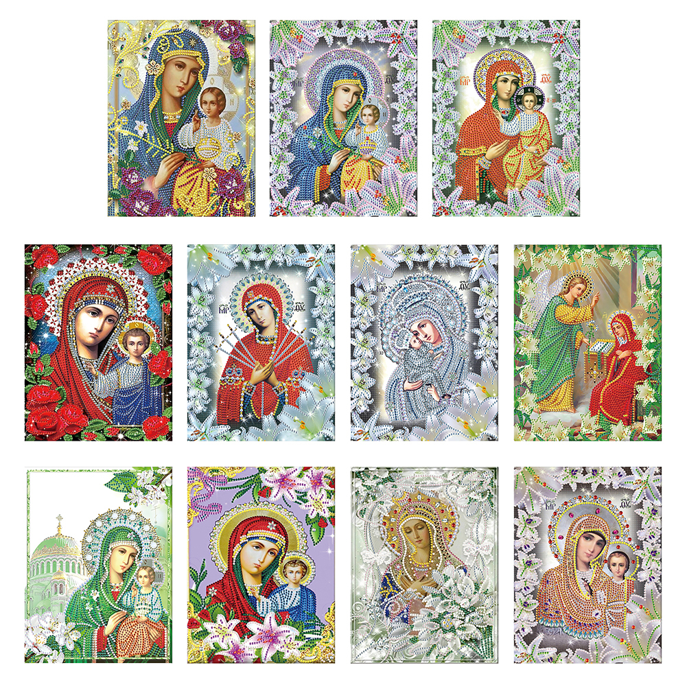 

Lady of Religion - Special Shaped Diamond Painting - 25*30CM, 01, 501 Original