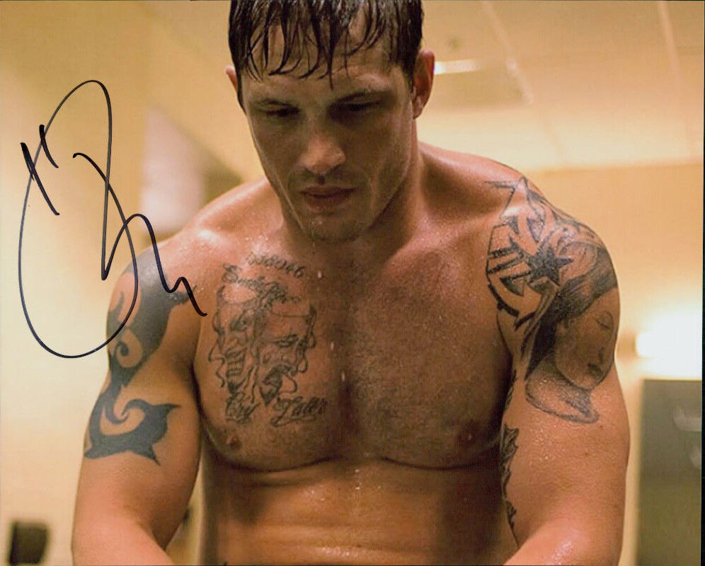 Tom Hardy signed authentic 8x10 Photo Poster painting COA