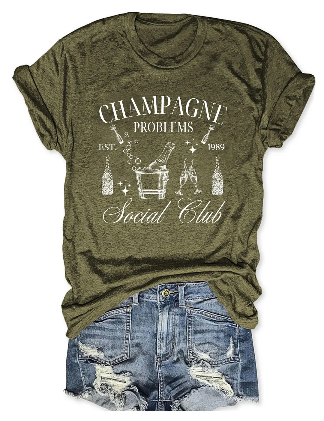 Champagne Problems T-shirt