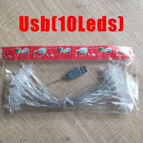 LED Deer Star Moon Curtain Light 220V 110V Christmas Garland String Fairy Lights Outdoor For Home Wedding Party New Year Decor - Shop Trendy Women's Fashion | TeeYours