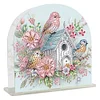Diamond Painting Acrylic Birds Napkin Holder Set Home Decor